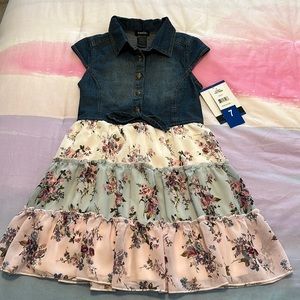 Adorable Zunie Little Girls Dress size 7 New with Tags